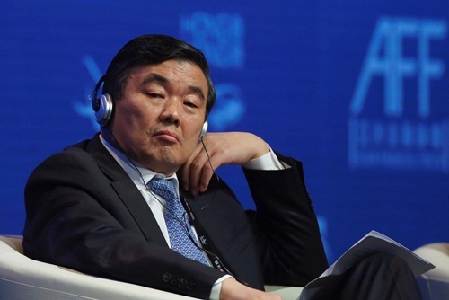 Cựu chủ tịch Ngân hàng Phát triển Trung Quốc Hồ Hoài Bang. Ảnh: Reuters.