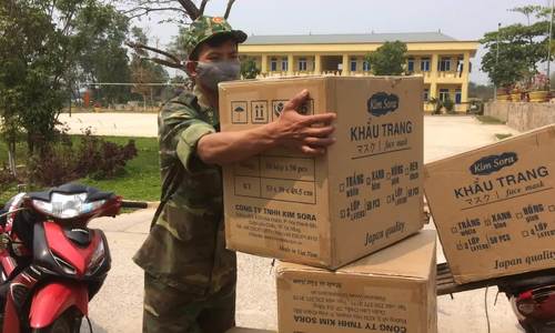 Chặn 95 nghìn khẩu trang y tế xuất lậu sang Lào
